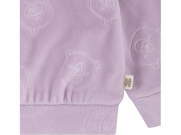 Huggies Velour Crewneck Sweatshirt Jogger Set