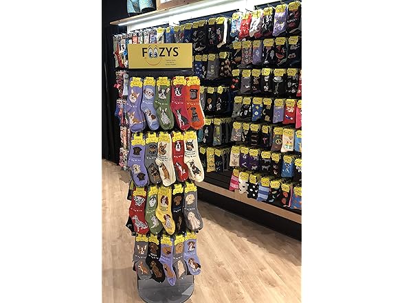 Foozys Women's Crew Socks 2 Pair 4-10