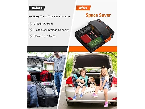 FIVKLEMNZ Car Rooftop Cargo Carrier