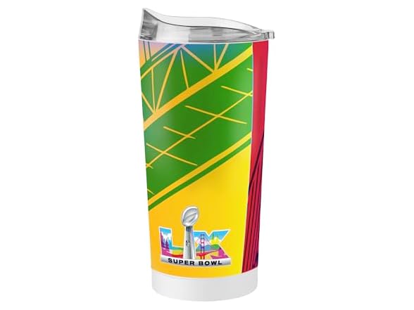 Fanmats Super Bowl 60 20oz Stainless Steel Tumbler