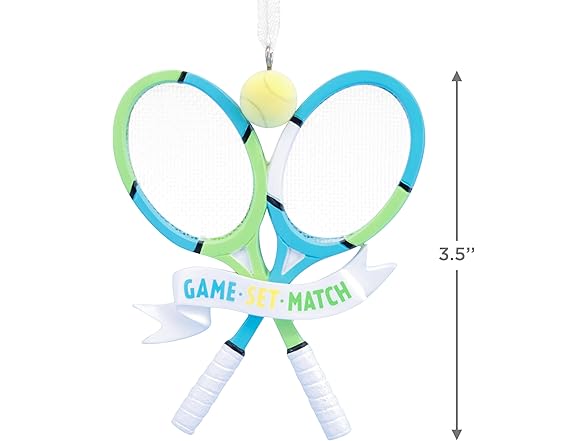 Hallmark Tennis Christmas Ornament