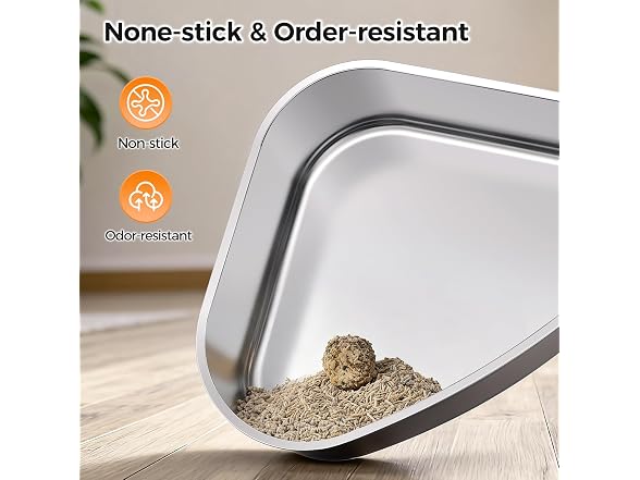 Chumajor XXL Stainless Steel Litter Box