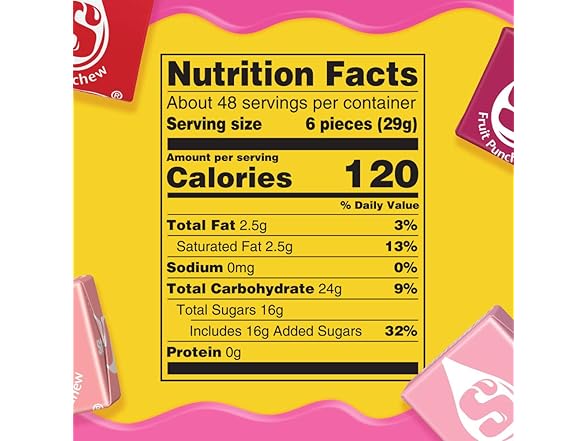 STARBURST Fruit Chews Candy - FaveREDS Pack