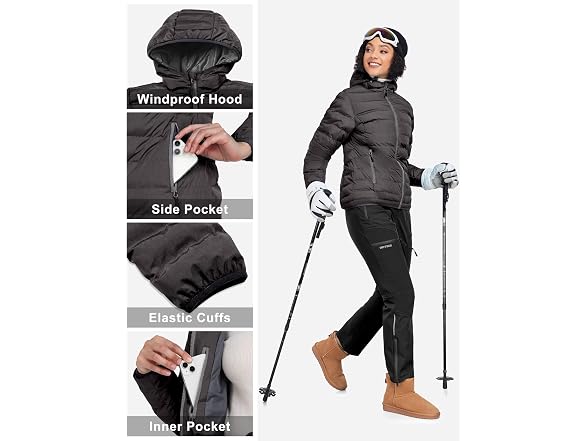 Little Donkey Andy Women (M) Puffer Jacket