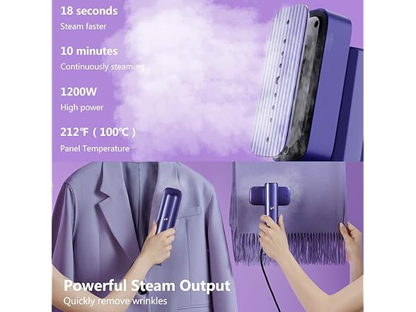 Nesmar 2-in-1 Handheld Steamer