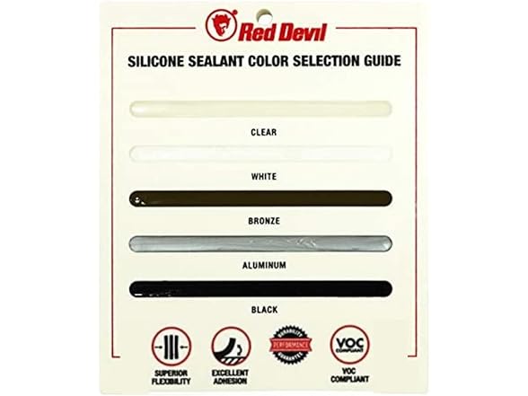 Red Devil StormGuard 920 100% RTV Silicone Sealant