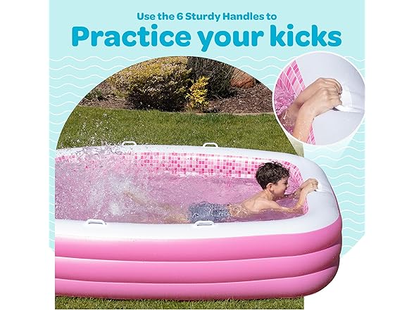 Grip A Pool 90" Inflatable Pool -Choose Color