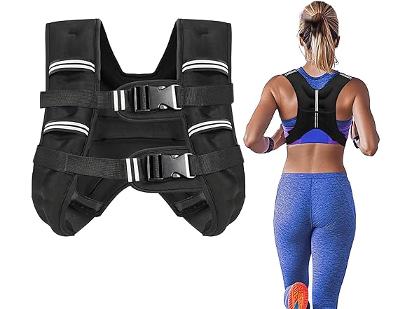 Zikopomi Weighted Vest | 8 or 20lbs