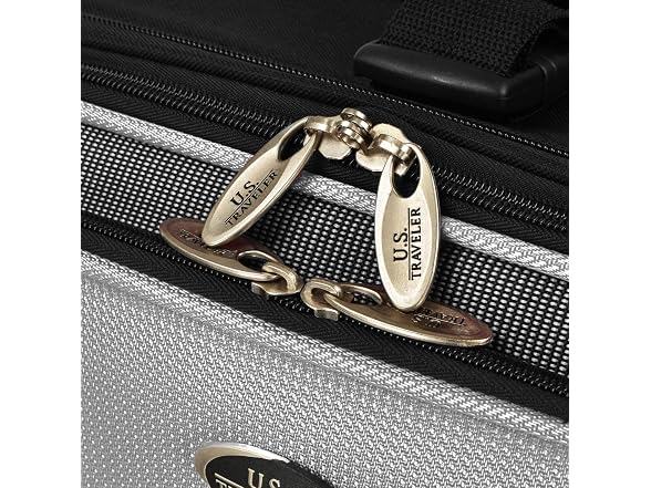 U.S. Traveler Luggage, Gray, 4-Piece Set