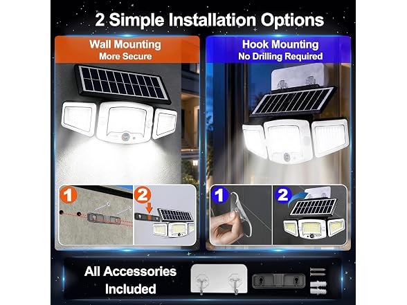 VENSSTNOR Solar Lights Motion Sensor - Gallery 8
