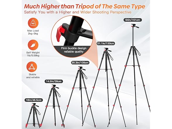 Novonost 65" Tripod Stand