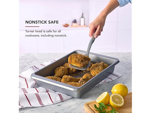 KitchenAid Oversized Solid Turner with SS Handle