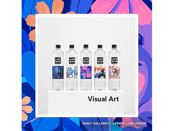 LIFEWTR Premium Water, 16.9oz, 6pk