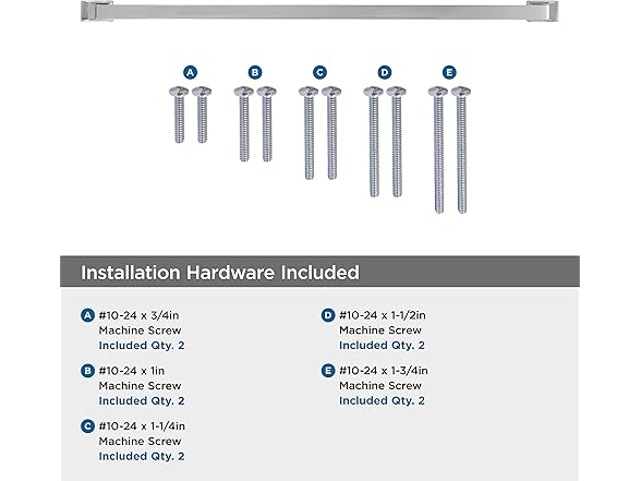 Amerock Westerly Pull, 18", Nickel