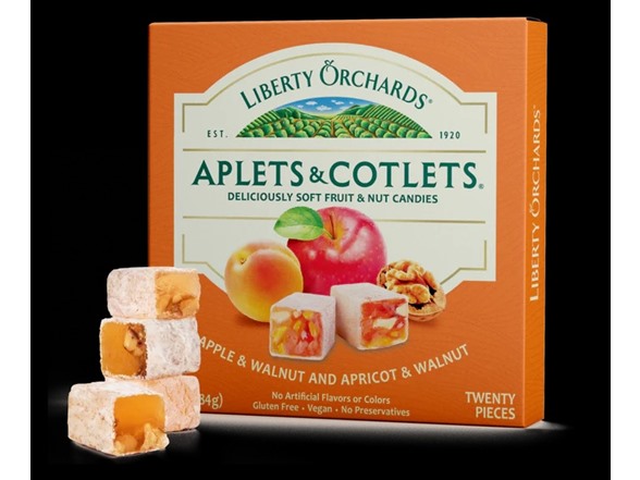 (5 Pack) Liberty Orchard Soft Fruit & Nut Candies Gift Set