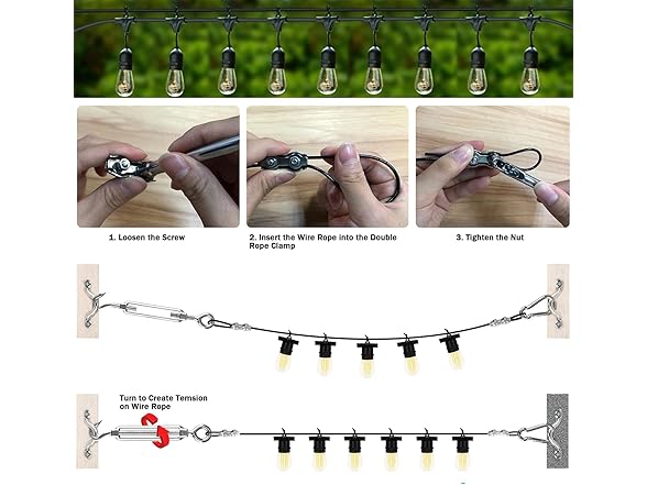 String Light Suspension Kit