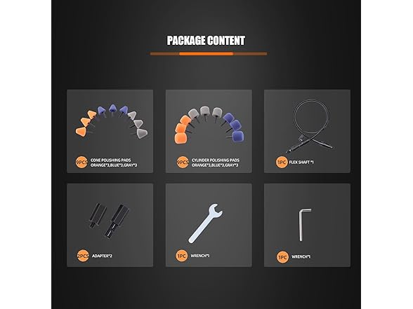 Mini Polishing Ball 18pc Set