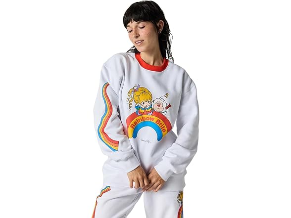 Samii Ryan Women Rainbow Brite Crewneck