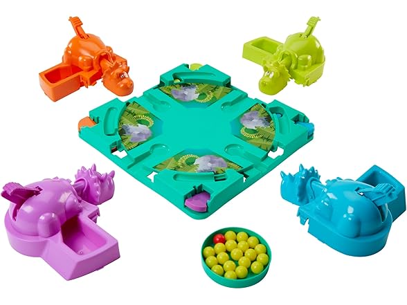 Hungry Hungry Hippos Dino Edition Board Game