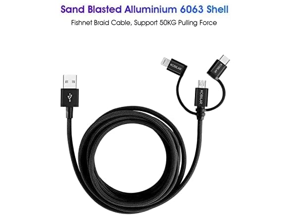 Kobilar Apple MFi Certified 3 in 1