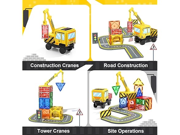 Soyee Magnetic Tiles Magnetic Building Blocks