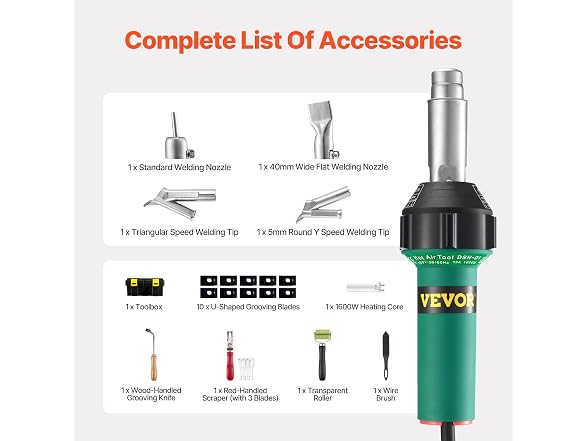 Hot Air Plastic Welder