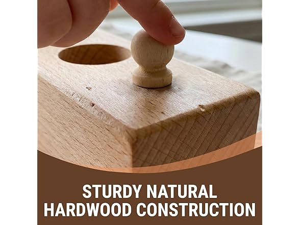 1.75"x6.25" Wood Cylinders 4pc