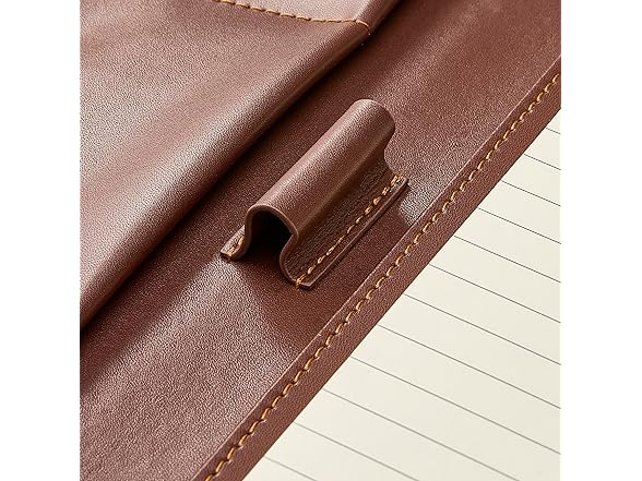Gallaway Leather Genuine Leather Zippered Portfolio Organizer