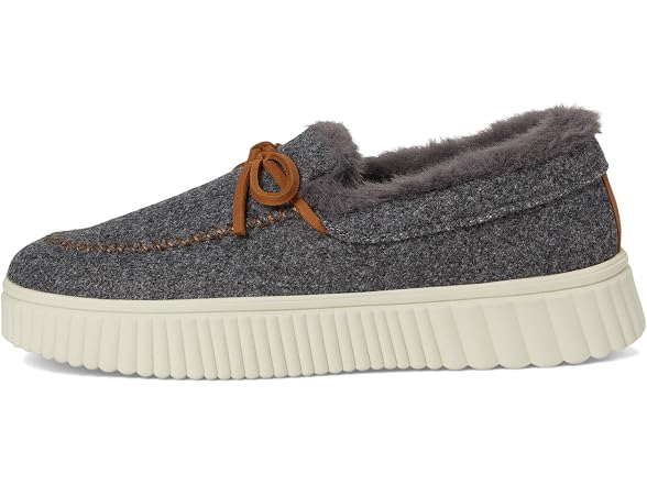 Skechers Women's Cozy Ojai Faux Wool Moccasin Slippers