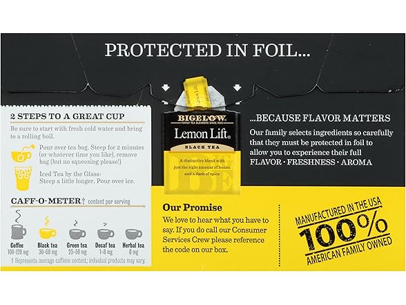 Bigelow Lemon Lift Tea 20ct