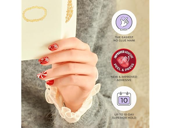 KISS imPRESS Holiday Nails Gift Set 3-Pack