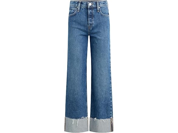 HUDSON Women's Rosie High-Rise Wide Leg Ankle Jean