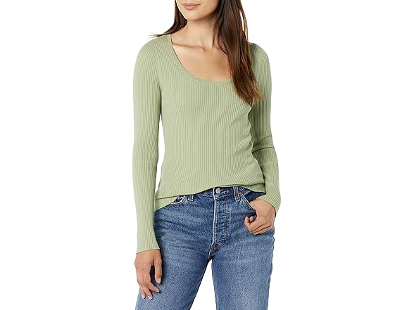 Amazon Essentials Women Fine Gauge Stretch Sweater