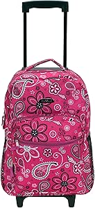 Rockland Double Handle Rolling Backpack - Gallery 4