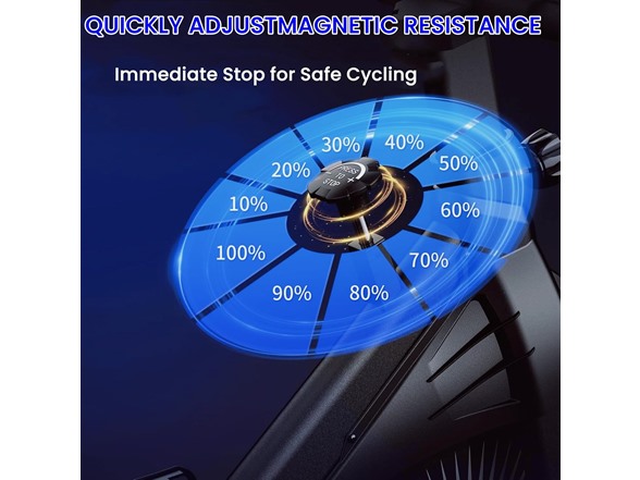 NAYSAYE Exercise Bike, Adjustable