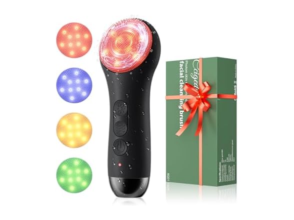 Ccigedy Electric Facial Cleansing Brush Black