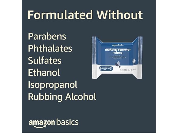 Amazon Basics Makeup Remover Wipes