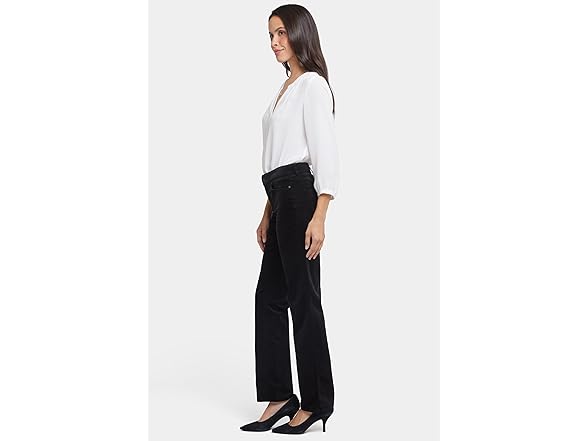 NYDJ Marilyn Velvet Jeans Black (18)