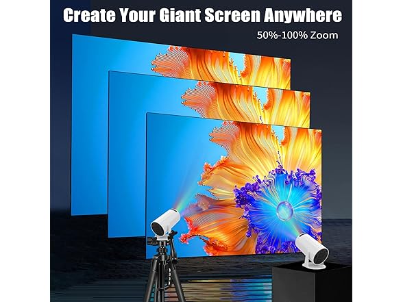 LJYT 1080P Portable Projector