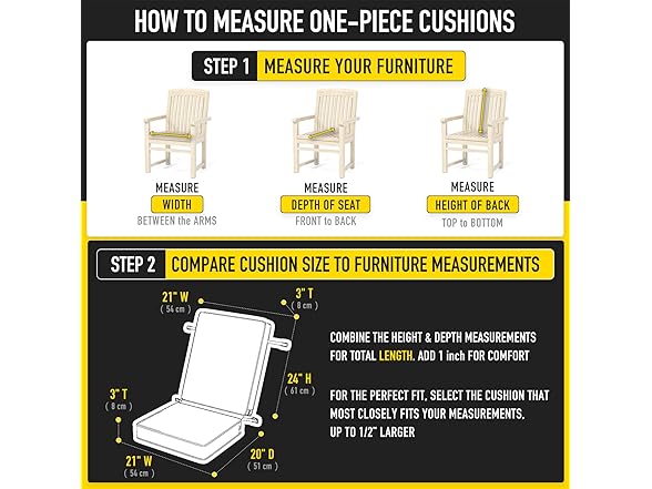 SUNROX DryFast Foam Deep Seating Cushion