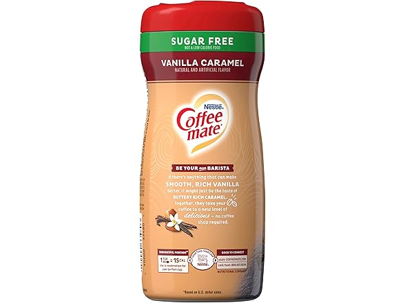 Coffee-mate Sugar Free Vanilla Caramel