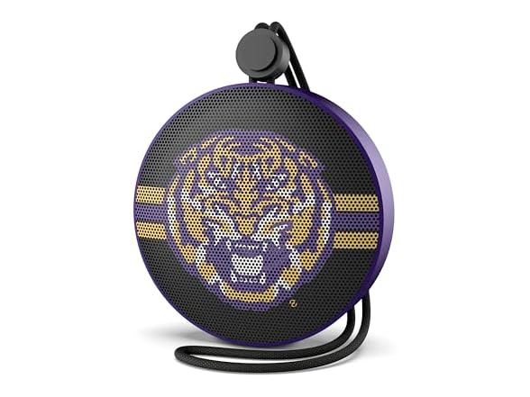 SOAR Collegiate Bluetooth Bottle Opener Speaker, LSU Tigers