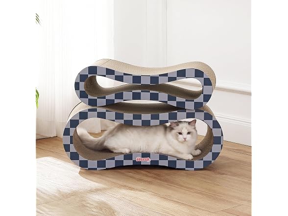 THE LICKER STORE Suvi 26" Modern Cardboard Infinity 2-in-1