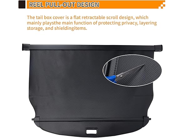 AceRide Cargo Cover for Nissan Rouge