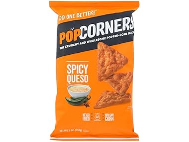 $2.99 POPCORNERS Popcorners Spicy Queso, 7 Oz dealfomo