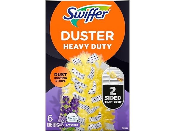 Swiffer Heavy Duty Dusters Lavender 24ct