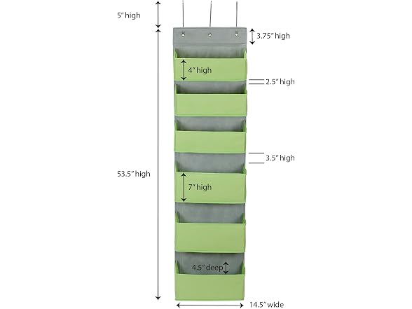 Household Essentials-1 Over-the- Over-the-Door Organizer