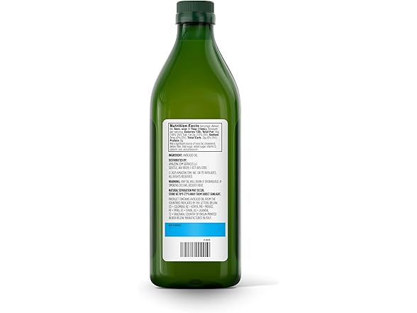 Amazon Fresh, Avocado Oil, 33.8 Fl Oz
