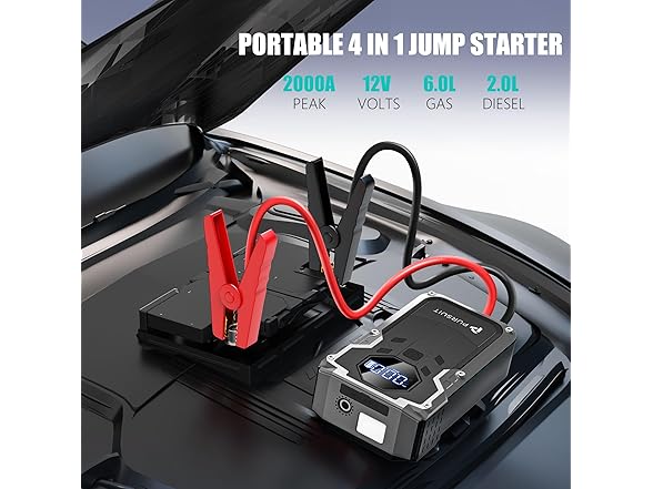 Pursuit R67 Pursuit Jump Starter with Air Compressor