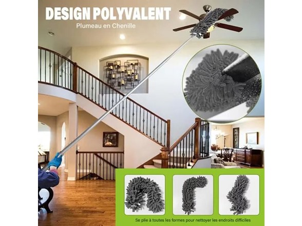 9-in-1 Microfiber Duster Kit